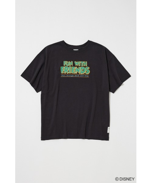 Disney SERIES CREATED by MUS(ディズニーシリーズクリエイテッドバイエムユーエス)の「MD ALPHABET Tシャツ(Tシャツ/カットソー・レディース・ホワイト/ピンク/ベージュ/パープル/ブラック/ブルー・FREE)」の9枚目の写真