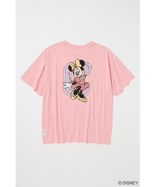 Disney SERIES CREATED by MUS(ディズニーシリーズクリエイテッドバイエムユーエス)の「MD ALPHABET Tシャツ(Tシャツ/カットソー・レディース・ホワイト/ピンク/ベージュ/パープル/ブラック/ブルー・FREE)」の12枚目の写真