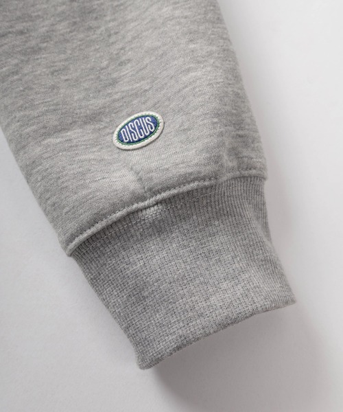 DISCUS（ディスカス）の「【71】【DISCUS/ディスカス】ブランドロゴ ワンポイント 裏ボア スウェット（スウェット・レディース・アイボリー/ブルー/グレー/ピンク/ネイビー/ブラック/ベージュ/アッシュグレー・M/L/XL）」の17枚目の写真