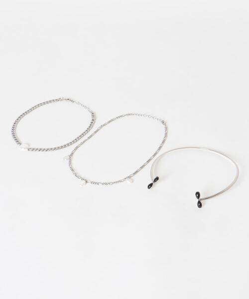 KBF（ケイビーエフ）の「チョーカーコンビネックレス（ネックレス・レディース・シルバー・ONE）」の6枚目の写真