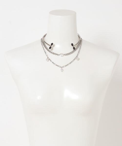 KBF（ケイビーエフ）の「チョーカーコンビネックレス（ネックレス・レディース・シルバー・ONE）」の7枚目の写真