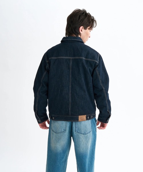 ELEMENT(エレメント)の「ELEMENT メンズ TRUCKER DENIM ジャケット 【2025年秋冬モデル】/エレメント薄中綿デニムジャケット(デニムジャケット・メンズ・インディゴブルー・LARGE/X-LARGE/MEDIUM)」の3枚目の写真