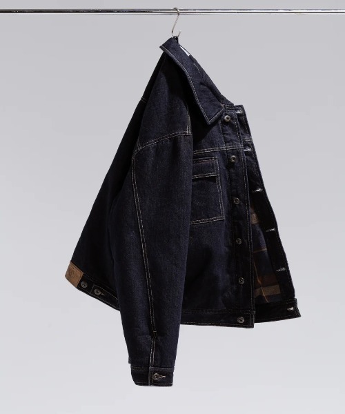 ELEMENT(エレメント)の「ELEMENT メンズ TRUCKER DENIM ジャケット 【2025年秋冬モデル】/エレメント薄中綿デニムジャケット(デニムジャケット・メンズ・インディゴブルー・LARGE/X-LARGE/MEDIUM)」の12枚目の写真