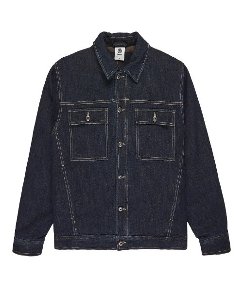 ELEMENT(エレメント)の「ELEMENT メンズ TRUCKER DENIM ジャケット 【2025年秋冬モデル】/エレメント薄中綿デニムジャケット(デニムジャケット・メンズ・インディゴブルー・LARGE/X-LARGE/MEDIUM)」の13枚目の写真