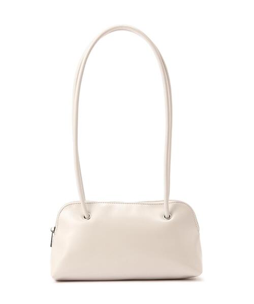 FREE'S MART（フリーズマート）の「◆ロングショルダー横長バッグ（ショルダーバッグ・レディース・ブラック/ブラウン系その他/ホワイト・ﾌﾘ-）」の4枚目の写真