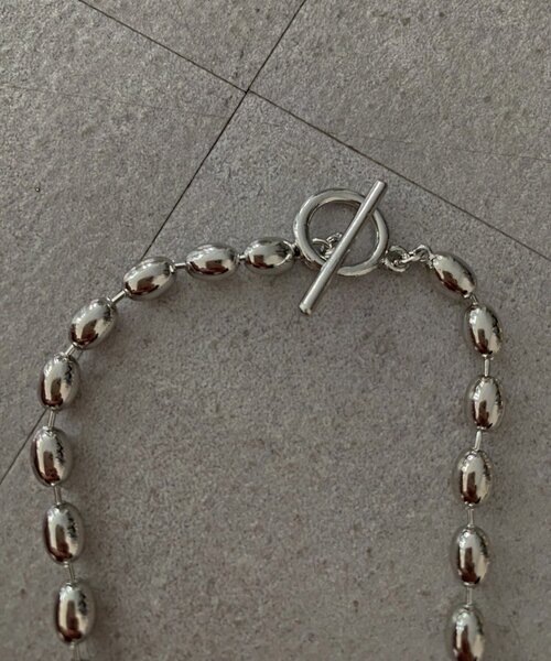 DouDou（ドゥドゥ）の「【インフルエンサー SAKURA企画】アレルギー対応 オーバルチェーンネックレス（ネックレス・レディース・シルバー/ゴールド・FREE）」の8枚目の写真