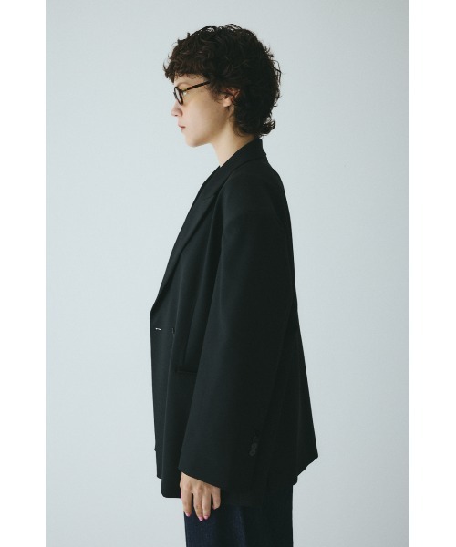 HeRIN.CYE(ヘリンドットサイ)の「Big silhouette jacket ビッグシルエットジャケット(その他アウター・レディース・ブラウン/グレー/ブラック・FREE)」の6枚目の写真