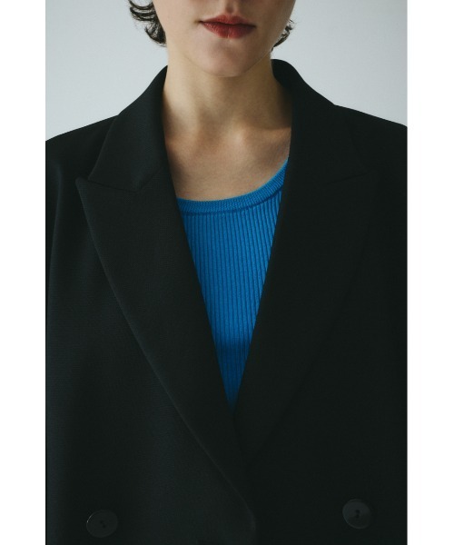 HeRIN.CYE(ヘリンドットサイ)の「Big silhouette jacket ビッグシルエットジャケット(その他アウター・レディース・ブラウン/グレー/ブラック・FREE)」の4枚目の写真
