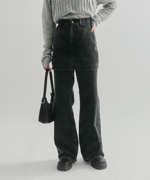 セール】レイヤードコーデュロイパンツ（その他パンツ）｜mystic