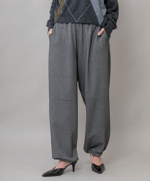 Munich（ミューニック）の「ストレッチソフトフランネルイージーパンツ（その他パンツ・レディース・ダークグレー/ライトグレー/ブラック・XS/M/S）」の4枚目の写真