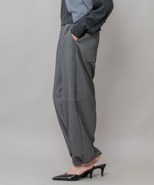 Munich（ミューニック）の「ストレッチソフトフランネルイージーパンツ（その他パンツ・レディース・ダークグレー/ライトグレー/ブラック・XS/M/S）」の5枚目の写真