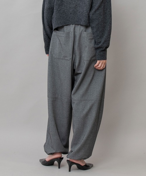 Munich（ミューニック）の「ストレッチソフトフランネルイージーパンツ（その他パンツ・レディース・ダークグレー/ライトグレー/ブラック・XS/M/S）」の6枚目の写真