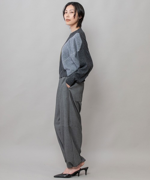 Munich（ミューニック）の「ストレッチソフトフランネルイージーパンツ（その他パンツ・レディース・ダークグレー/ライトグレー/ブラック・XS/M/S）」の8枚目の写真