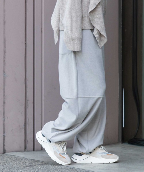 Munich（ミューニック）の「ストレッチソフトフランネルイージーパンツ（その他パンツ・レディース・ダークグレー/ライトグレー/ブラック・XS/M/S）」の11枚目の写真