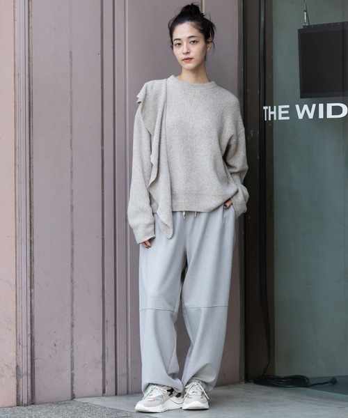 Munich（ミューニック）の「ストレッチソフトフランネルイージーパンツ（その他パンツ・レディース・ダークグレー/ライトグレー/ブラック・XS/M/S）」の14枚目の写真