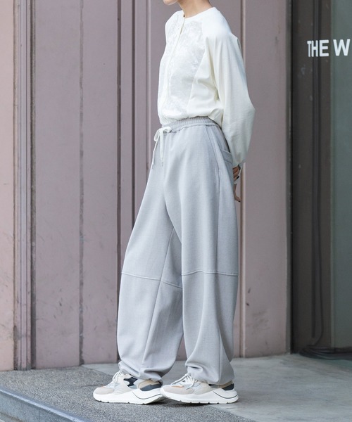 Munich（ミューニック）の「ストレッチソフトフランネルイージーパンツ（その他パンツ・レディース・ダークグレー/ライトグレー/ブラック・XS/M/S）」の16枚目の写真