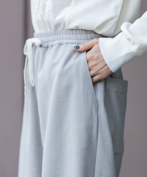 Munich（ミューニック）の「ストレッチソフトフランネルイージーパンツ（その他パンツ・レディース・ダークグレー/ライトグレー/ブラック・XS/M/S）」の22枚目の写真