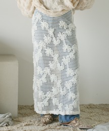 Libra Cue | シースルーニットロングスカート(スカート)