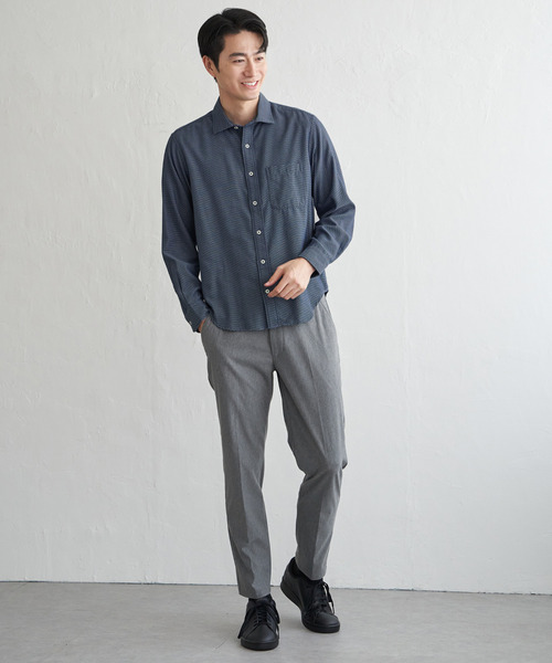 ikka(イッカ)の「GOKU楽パンツ EASY STRETCH テーパード(その他パンツ・メンズ・グレー/ベージュ/ネイビー/ブラック・XL/L/M/S)」の10枚目の写真