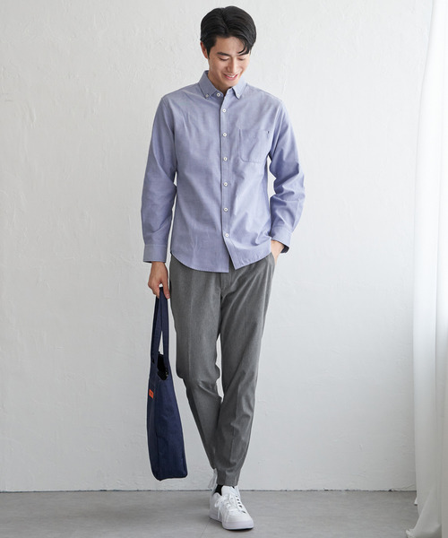 ikka(イッカ)の「GOKU楽パンツ EASY STRETCH テーパード(その他パンツ・メンズ・グレー/ベージュ/ネイビー/ブラック・XL/L/M/S)」の9枚目の写真