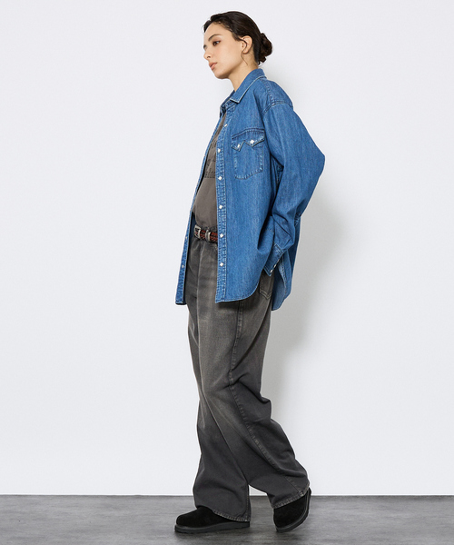 Johnbull（ジョンブル）の「【JOHNBULL/ ジョンブル】ウェスタンデニムシャツ/ダンガリーシャツ（シャツ/ブラウス・メンズ・インディゴブルー・M/L/XL）」の4枚目の写真