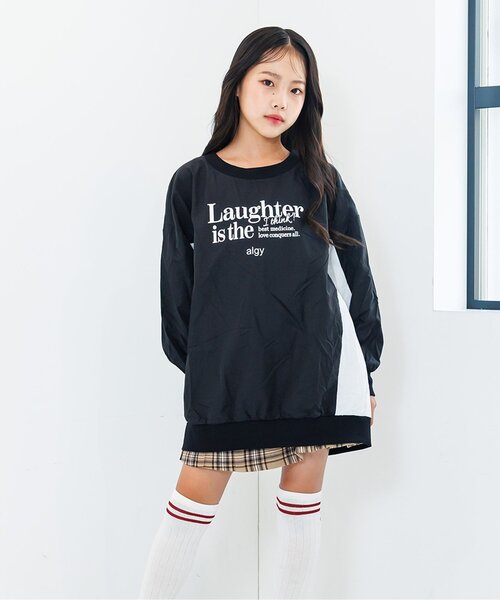 algy(アルジー)の「ゲームBIGトップス(Tシャツ/カットソー・キッズ・ネイビー/ブラック/エンジ・XX-SMALL/X-SMALL/MEDIUM/SMALL)」の2枚目の写真