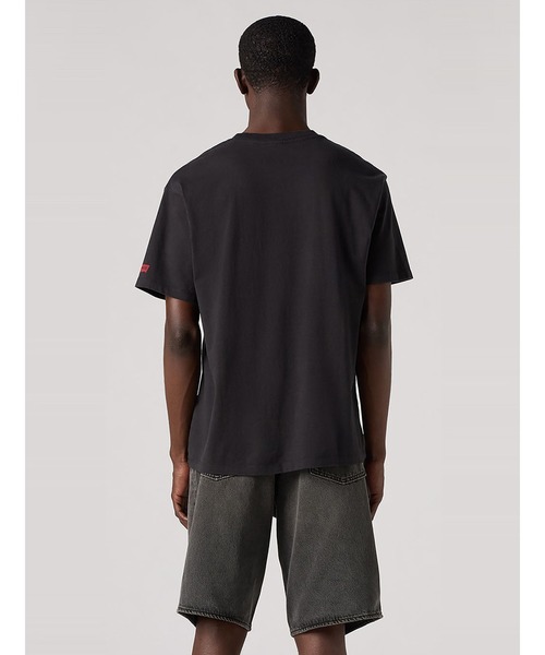 Levi's（リーバイス）の「Levi's/リーバイス LEVI’S(R) x OASIS DECA LOGO Tシャツ（Tシャツ/カットソー・メンズ・ブラック・XS/S/M/L/XL）」の2枚目の写真