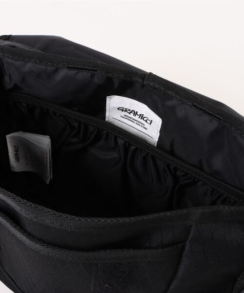 Gramicci（グラミチ）の「【GRAMICCI】MULTI SIDE BAG（ショルダーバッグ・メンズ・ブラック・FREE）」の10枚目の写真