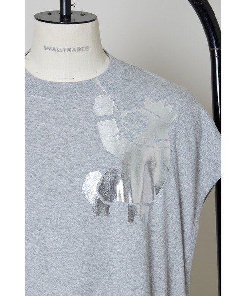 SHINYAKOZUKA（シンヤコヅカ）の「I PAINT YOU（タンクトップ・メンズ・ヘザーグレー・MEDIUM/LARGE）」の4枚目の写真