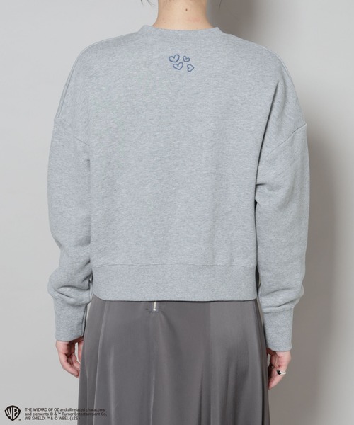 NANO universe（ナノユニバース）の「THE WIZARD OF OZ 刺繍スウェットトップス（スウェット・レディース・グレー/ホワイト・FREE）」の21枚目の写真