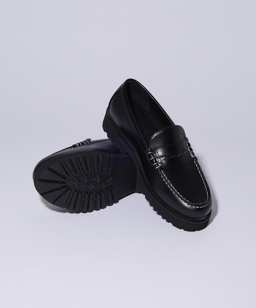FREAK'S STORE(フリークスストア)の「限定展開 ラグソール ペニーローファー / モカシンローファー(ローファー・メンズ・ブラック・23.0cm/28.0cm/27.0cm/26.0cm/25.0cm/24.0cm)」の9枚目の写真