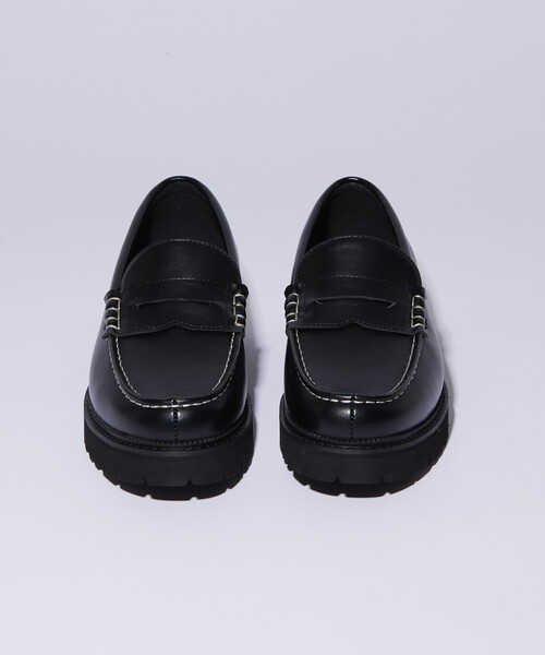 FREAK'S STORE(フリークスストア)の「限定展開 ラグソール ペニーローファー / モカシンローファー(ローファー・メンズ・ブラック・23.0cm/28.0cm/27.0cm/26.0cm/25.0cm/24.0cm)」の10枚目の写真