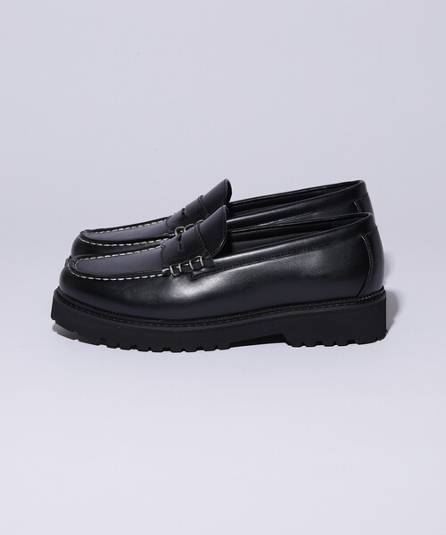 FREAK'S STORE(フリークスストア)の「限定展開 ラグソール ペニーローファー / モカシンローファー(ローファー・メンズ・ブラック・23.0cm/28.0cm/27.0cm/26.0cm/25.0cm/24.0cm)」の12枚目の写真