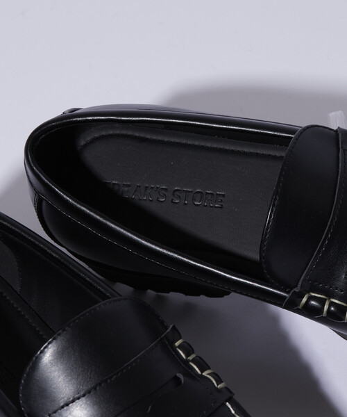 FREAK'S STORE(フリークスストア)の「限定展開 ラグソール ペニーローファー / モカシンローファー(ローファー・メンズ・ブラック・23.0cm/28.0cm/27.0cm/26.0cm/25.0cm/24.0cm)」の18枚目の写真
