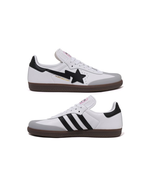 BAPE X ADIDAS - SAMBA（スニーカー）｜A BATHING APE（アベイシング