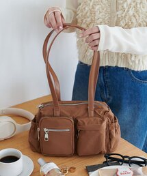 DISCOAT | ワッシャーナイロンポケットボストンバッグ(ボストンバッグ)