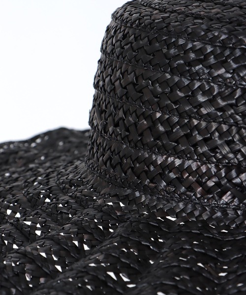 Jines（ジネス）の「透かしなみなみハット（ハット・レディース・ブラック・フリー）」の10枚目の写真