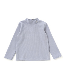 BeBe | 起毛テレコハイネック長袖Tシャツ(90~150cm)(Tシャツ/カットソー)