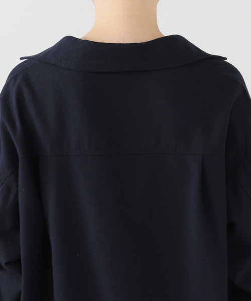JOURNAL STANDARD relume(ジャーナルスタンダード レリューム)の「《追加 / 新色》カルゼスキッパーブラウス(シャツ/ブラウス・レディース・ブラウン/アイボリー/グレー・FREE)」の20枚目の写真