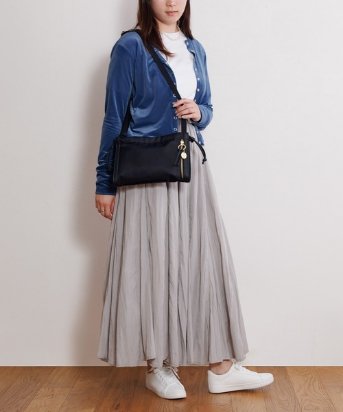 ace.（エース）の「【HAyUコラボ】 ショルダーバッグ ユッカ 17831（ショルダーバッグ・レディース・ブラック/グレイッシュベージュ/チャコール・FREE）」の7枚目の写真