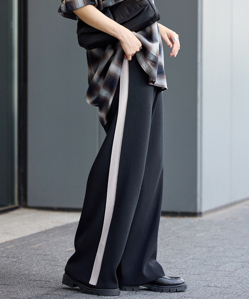 JOURNAL STANDARD(ジャーナルスタンダード)の「《追加3》ウォッシャブルトラックパンツ(その他パンツ・レディース・ブラック/ブラウン・FREE)」の15枚目の写真