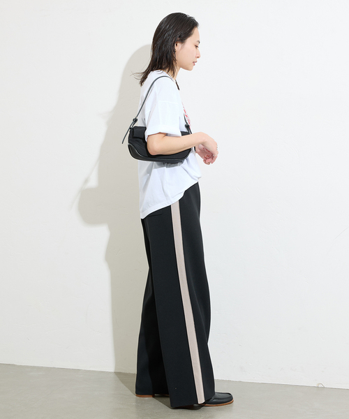 JOURNAL STANDARD(ジャーナルスタンダード)の「《追加3》ウォッシャブルトラックパンツ(その他パンツ・レディース・ブラック/ブラウン・FREE)」の19枚目の写真