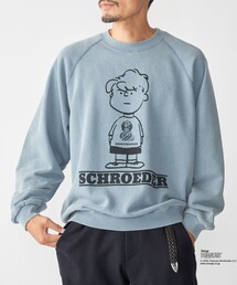 【SHIPS別注】AIRTOWNE: ピーナッツ ヴィンテージ スウェット