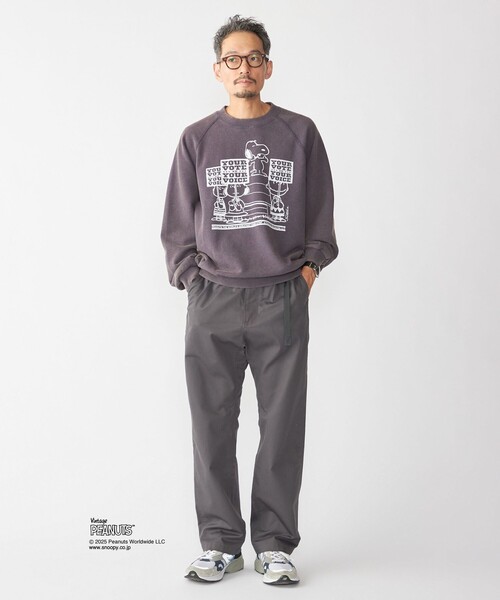 SHIPS（シップス）の「【SHIPS別注】AIRTOWNE: ピーナッツ ヴィンテージ スウェット（スウェット・メンズ・コバルトブルー/ライトグレー/ピンク/ライトブルー・MEDIUM/LARGE/X-LARGE）」の7枚目の写真