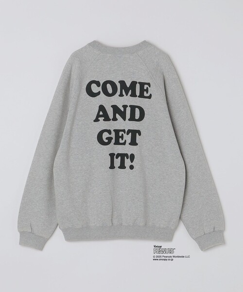 SHIPS(シップス)の「【SHIPS別注】AIRTOWNE: ピーナッツ ヴィンテージ スウェット(スウェット・メンズ・ライトグレー/ライトブルー/コバルトブルー/ピンク・MEDIUM/LARGE/X-LARGE)」の5枚目の写真