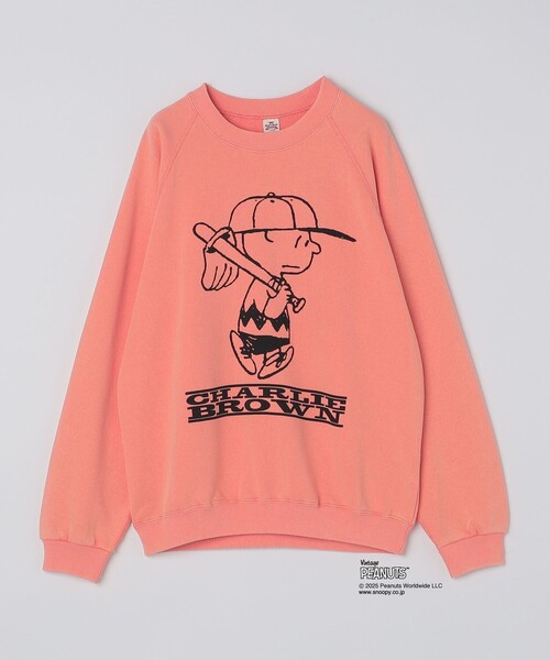 SHIPS(シップス)の「【SHIPS別注】AIRTOWNE: ピーナッツ ヴィンテージ スウェット(スウェット・メンズ・ライトグレー/ライトブルー/コバルトブルー/ピンク・MEDIUM/LARGE/X-LARGE)」の10枚目の写真