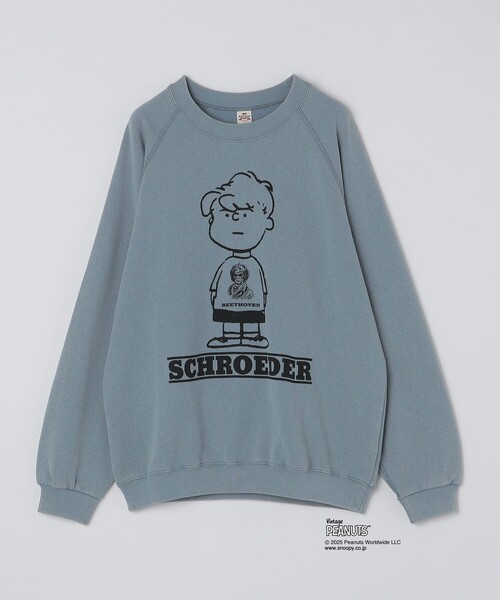 セール】【SHIPS別注】AIRTOWNE: ピーナッツ ヴィンテージ スウェット