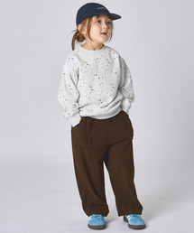 pairmanon(ペアマノン)の【ぬくふわ】裏起毛 ペイント 総柄 スウェット(スウェット)