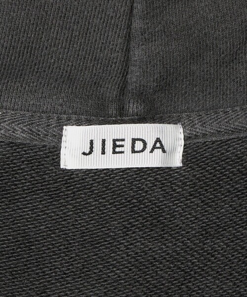 MONKEY TIME（モンキータイム）の「＜JieDa＞VIRGINIA ダメージ ジップ パーカー（パーカー・メンズ・ブラック・1/2）」の2枚目の写真