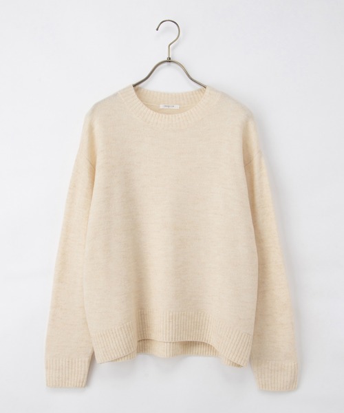 軽ふわっニット】クルーネックニット（ニット/セーター）｜Honeys